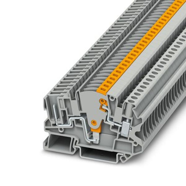 UTME 4/1P - Test disconnect terminal block image 1