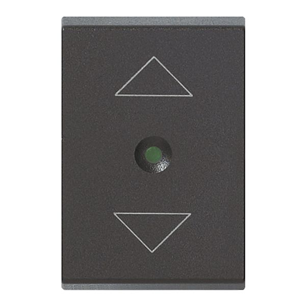 Button 1M arrows symbol grey image 1