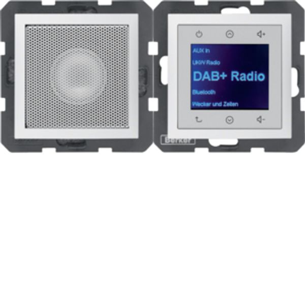 Radio Touch with Loudspeaker DAB+ S.1/B.x polar white matt image 1