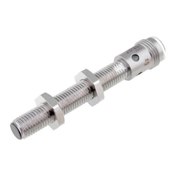 Proximity sensor, inductive, stainless steel, long body, M8, shielded, image 1