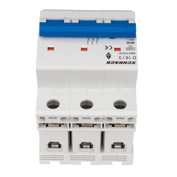 Miniature Circuit Breaker (MCB) AMPARO 10kA, D 16A, 3-pole image 4