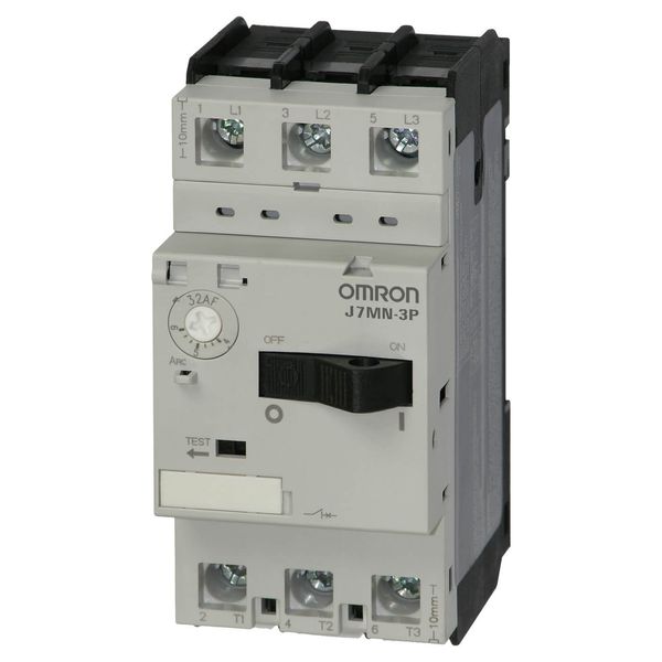 Motor-protective circuit breaker, switch type, 3-pole, 0.10-0.16 A image 3
