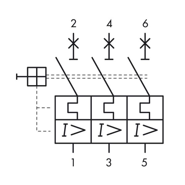 Motor Protection Circuit Breaker, 3-pole, 16-25A image 3