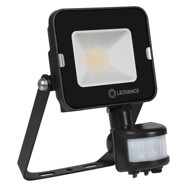 FLOODLIGHT COMPACT SENSOR 10W 830 SYM 100 BK image 12