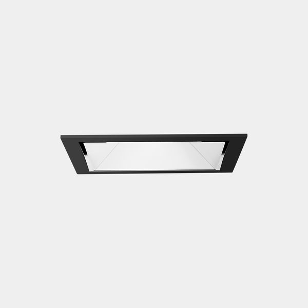 Downlight Sia Adjustable 170 Square Trim 25W LED warm-white 3000K CRI 80 29.8º ON-OFF Black IP23 1867lm image 1