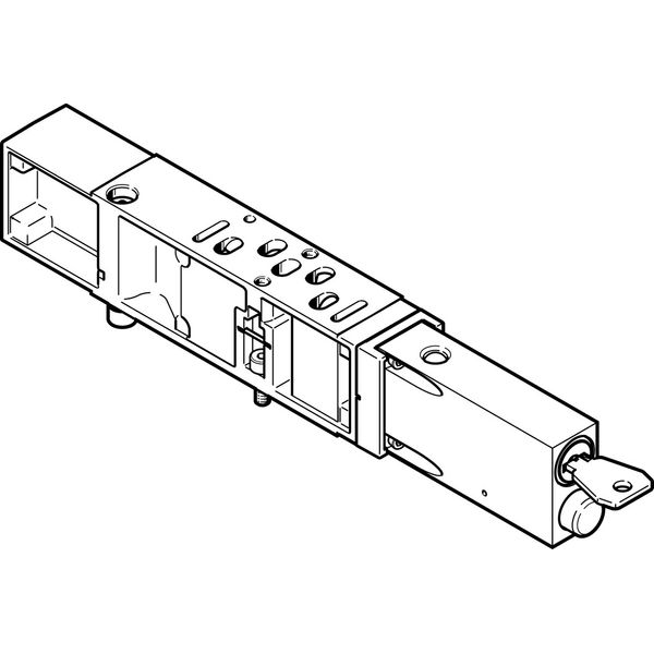 VABF-S4-1-L1D2-C Vertical pressure shut-off plate image 1