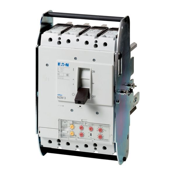 Circuit-breaker 4-pole 400A, selective protect, earth fault protection image 3
