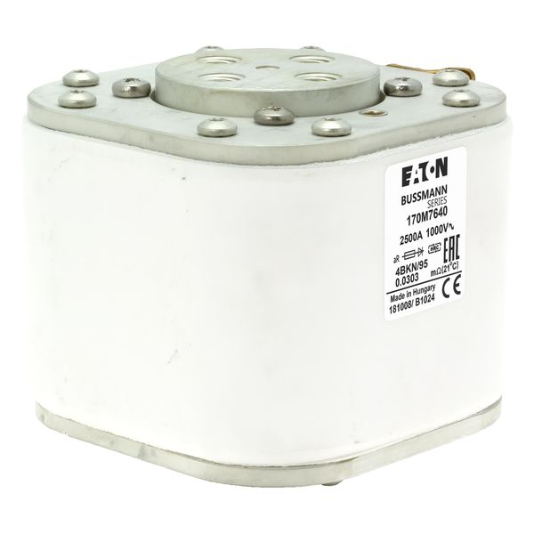 Fuse-link, high speed, 4500 A, AC 1250 V, 2 X size 4, 180 x 240 x 106 mm, aR, IEC, single indicator image 17