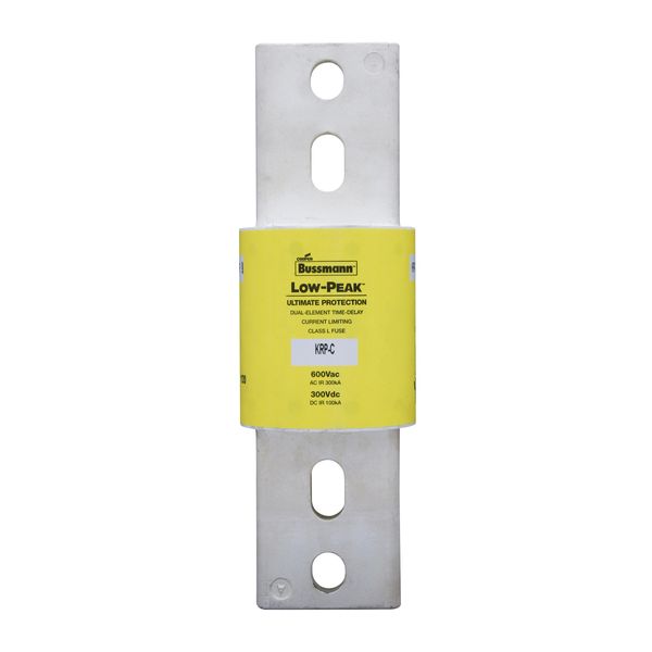 Eaton Bussmann Series KRP-C Fuse, Current-limiting, Time-delay, 600 Vac, 300 Vdc, 2000A, 300 kAIC at 600 Vac, 100 kAIC Vdc, Class L, Bolted blade end X bolted blade end, 1700, 3.5, Inch, Non Indicating, 4 S at 500% image 1