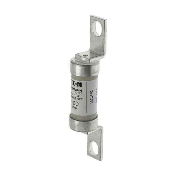 Fuse-link, low voltage, 100 A, AC 600 V, DC 250 V,  HRCII-C, 22 x 111 mm, CSA image 14