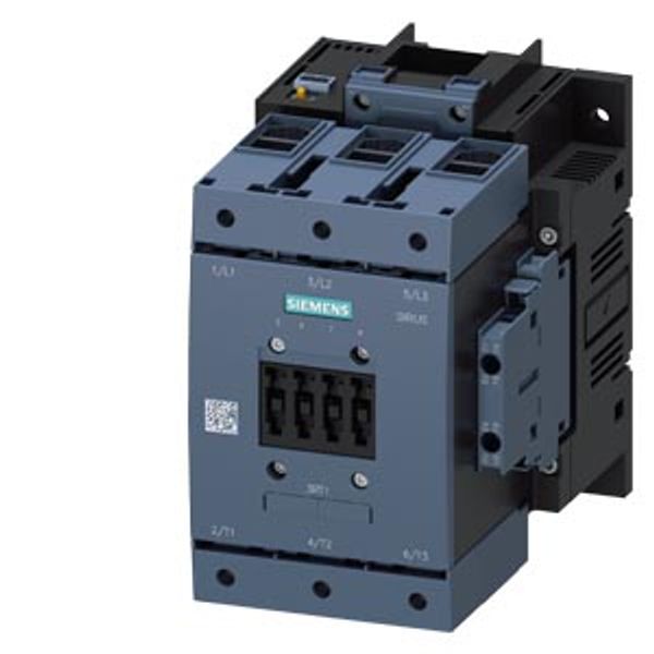 Contactor, AC-3e, 55 kW/400 V, 24 V DC, 0.7-1.25*Us, 2 NO + 2 NC, 3-pole image 2