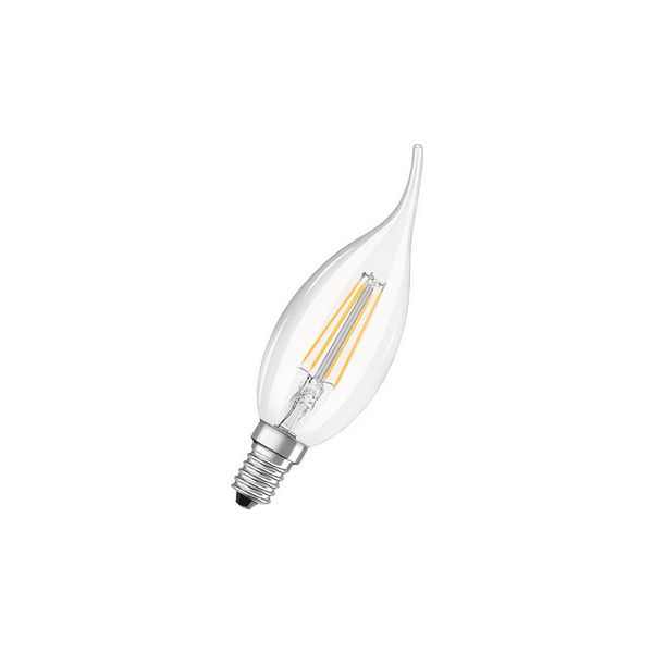 Spuldze FILAM. LED E14 4W=40W B35 CH 2700K 470Lm Osram image 1