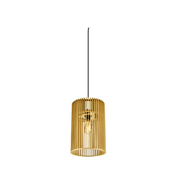 WUD pendant lamp E27 cylindrical  1 x max. 60W black image 1