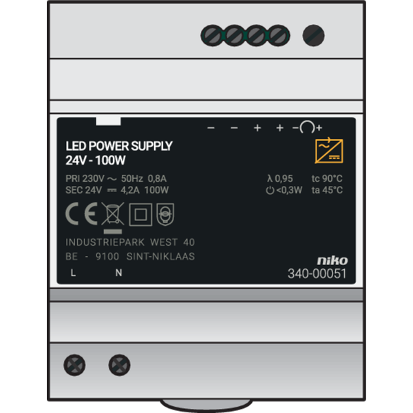 Modular power supply 24 Vdc, 100 W image 2