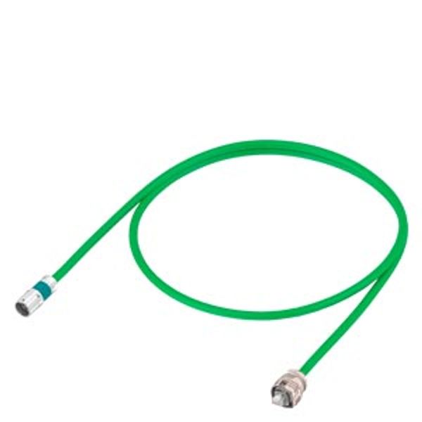 Signal cable pre-assembled Type: 6FX5002-2DC48 Drive-CLiQ with 24V M17 female 6FX5002-2DC48-1DA0 image 1