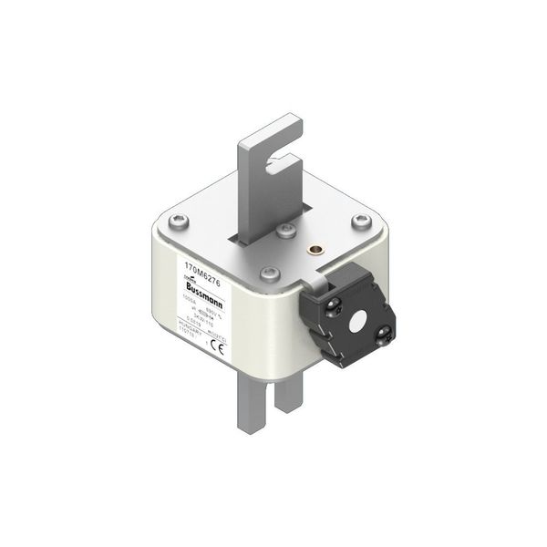 Fuse-link, high speed, 350 A, AC 2500 V, size 3, 75 x 96 x 166 mm, aR, IEC, single indicator image 5