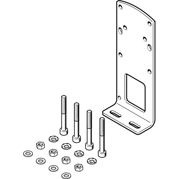 VAME-B10-30-A Foot mounting image 1