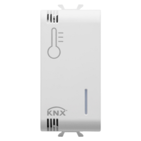 TEMPERATURE SENSOR - KNX - 1 MODULE - WHITE - CHORUS image 1