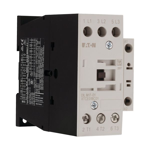 Contactor, 3 pole, 380 V 400 V 7.5 kW, 1 NC, 24 V 50/60 Hz, AC operation, Screw terminals image 17