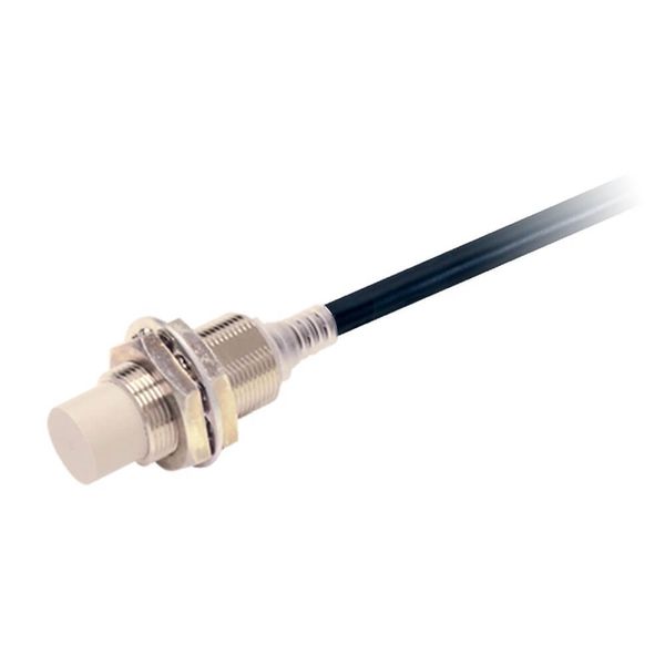 Proximity sensor, inductive, nickel-brass, short body, M18, unshielded E2EN1353M image 2