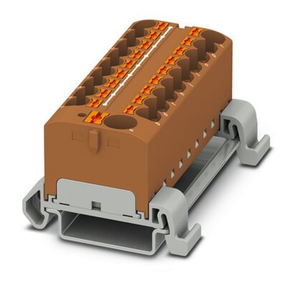 PTFIX 10/18X4-NS35A BN - Distribution block image 1