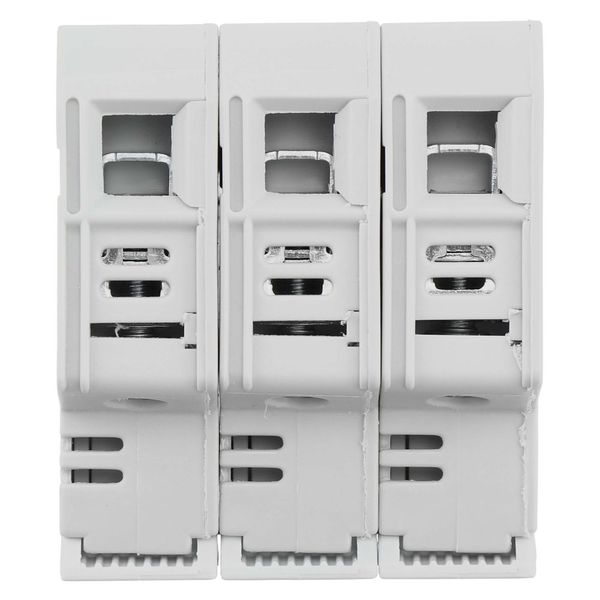 Fuse-holder, LV, 30 A, AC 600 V, 10 x 38 mm, CC, 3P, UL, indicating, DIN rail mount image 34