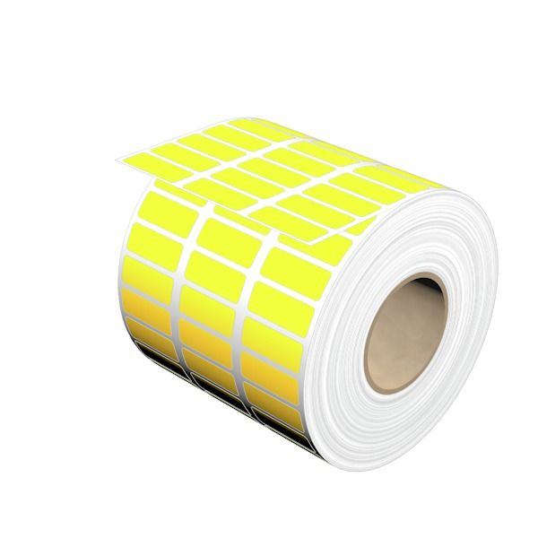 Device marking, Self-adhesive, halogen-free, 26 mm, Polyester, yellow image 2