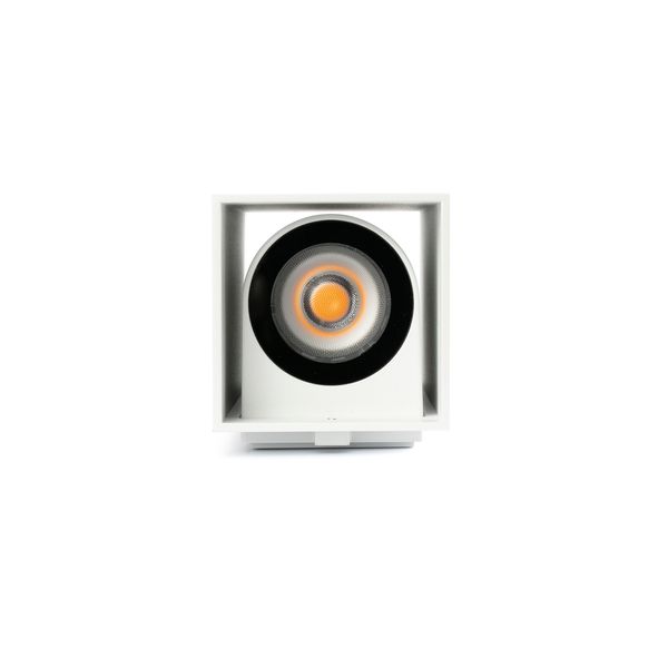 KOV WHITE SQUARE WALL L. LED 2x6W 3000K 34°/34° image 1