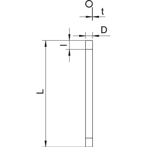 SM25W FT Threaded conduit with threaded coupler M25, 3000mm image 2