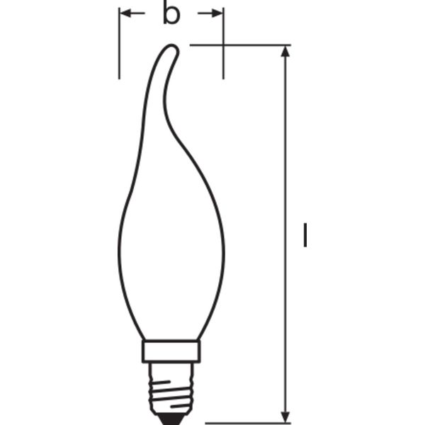 LED SUPERSTAR PLUS CLASSIC BA FILAMENT 3.4W 927 Clear E14 image 7