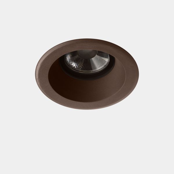 Downlight IP66 Max Big Round LED 13.8W LED warm-white 2700K Brown 1120lm image 1