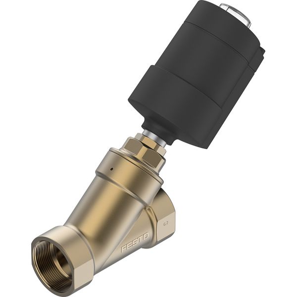 VZXA-B-TS6-50-M2-B1T-5.6-K-75-20-PM Angle seat valve image 1