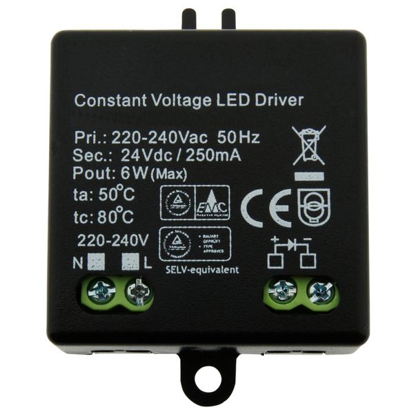 LED Power Supplies HW 6W/9V mini, IP20 image 1