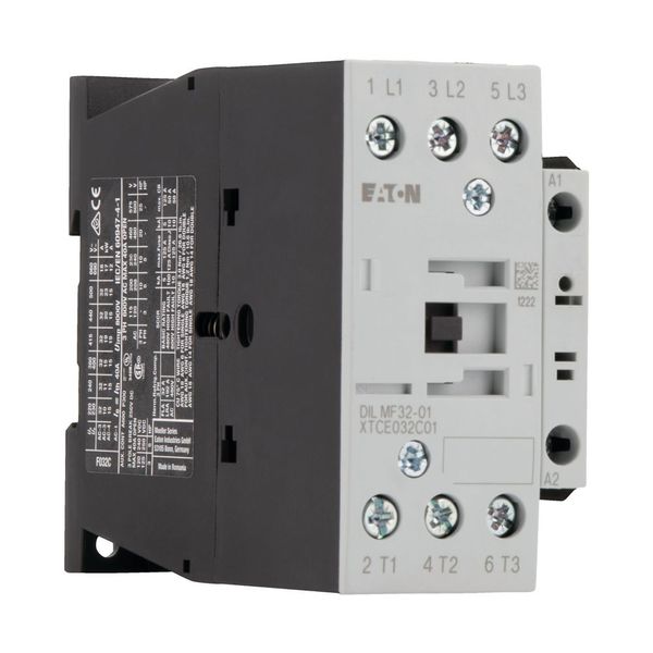 Contactors for Semiconductor Industries acc. to SEMI F47, 380 V 400 V: 32 A, 1 NC, RAC 48: 42 - 48 V 50/60 Hz, Screw terminals image 7