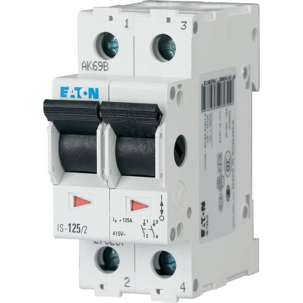 Main switch, 240/415 V AC, 16A, 2-pole image 2