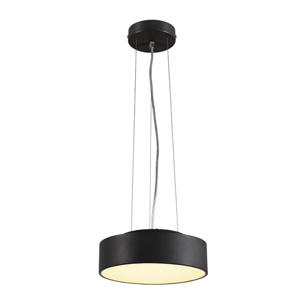 MEDO 30 LED ceiling light, black, optionally suspendable image 4