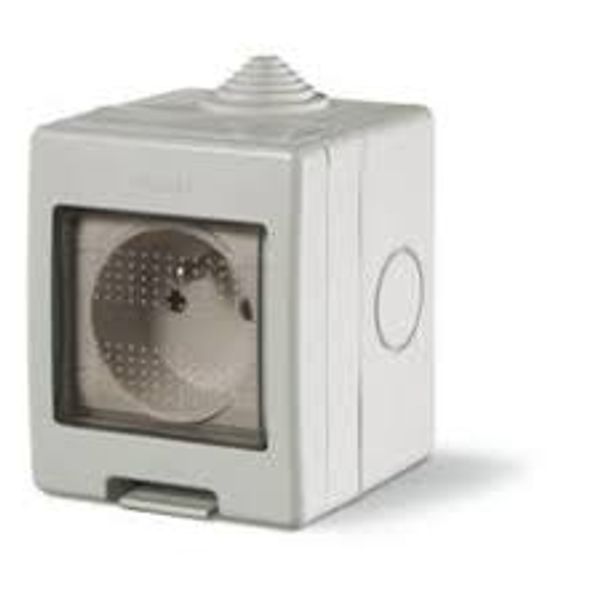 UNIBOX ENCLOSURE IP55 1X10A NZ SOCKET image 1