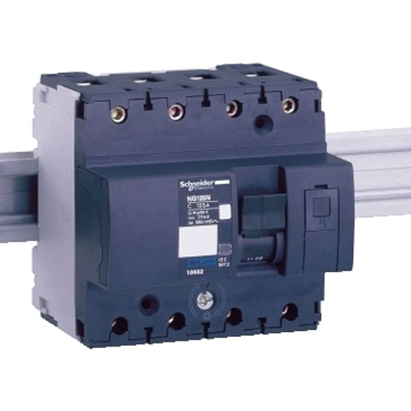 Miniature circuit-breaker, Acti9 NG125L, 4P, 63 A, C curve, 50 kA (IEC 60947-2) image 2