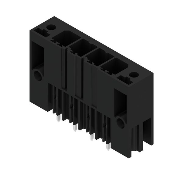 PCB plug-in connector (board connection), 7.62 mm, Number of poles: 4, image 4