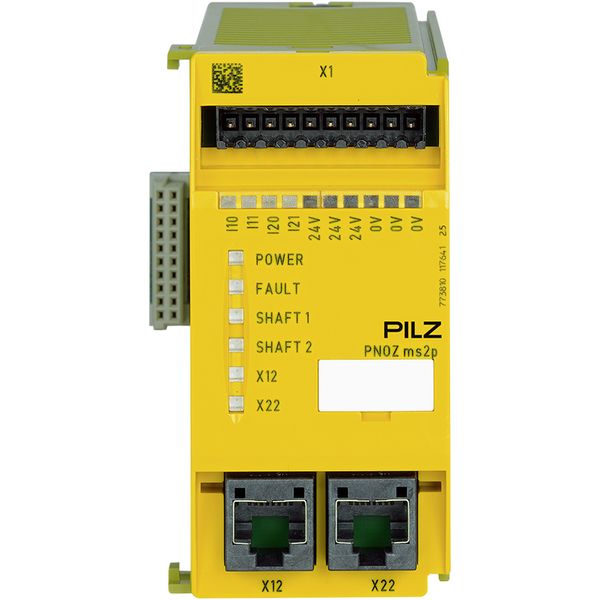 PNOZ ms2p standstill / speed monitor image 1