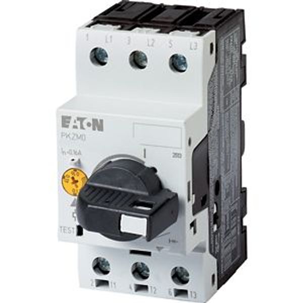 Motor-protective circuit-breaker, 3p, Ir=4-6.3A, thumb grip lockable image 5