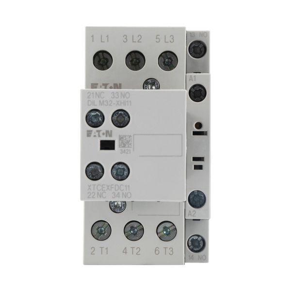 Contactor, 380 V 400 V 7.5 kW, 2 N/O, 1 NC, 230 V 50/60 Hz, AC operation, Screw terminals image 9