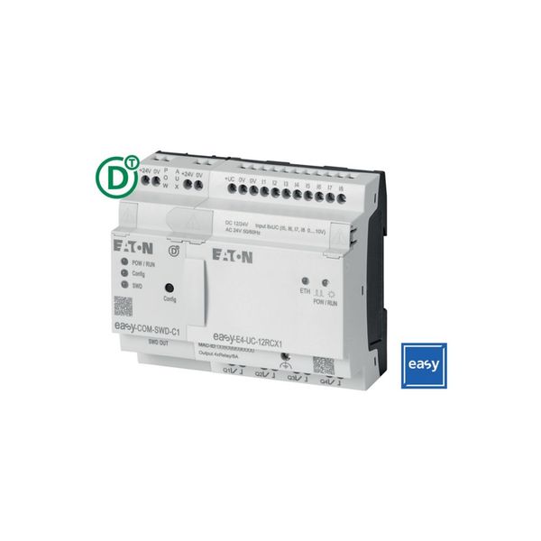 Bundle consisting of EASY-E4-UC-12RCX1 and EASY-COM-SWD-C1 image 4