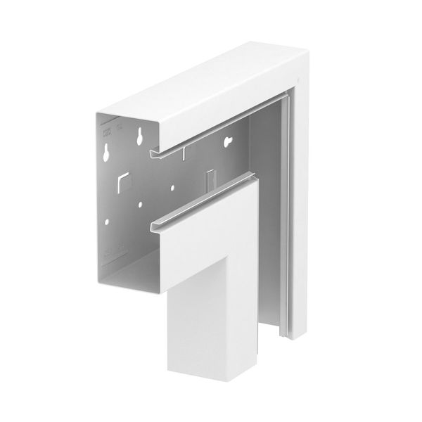 GS-AFF70170RW  Flat corner, for Rapid 80 channel, 70x170mm, pure white Steel image 1