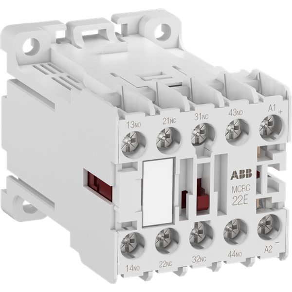 MCRC040ATWG Mini Contactor Relay 4NO 48VDC +/-30% image 3