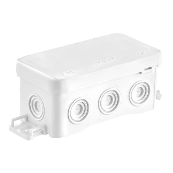 Surface junction box NS8 FASTBOX&HOOK white image 1