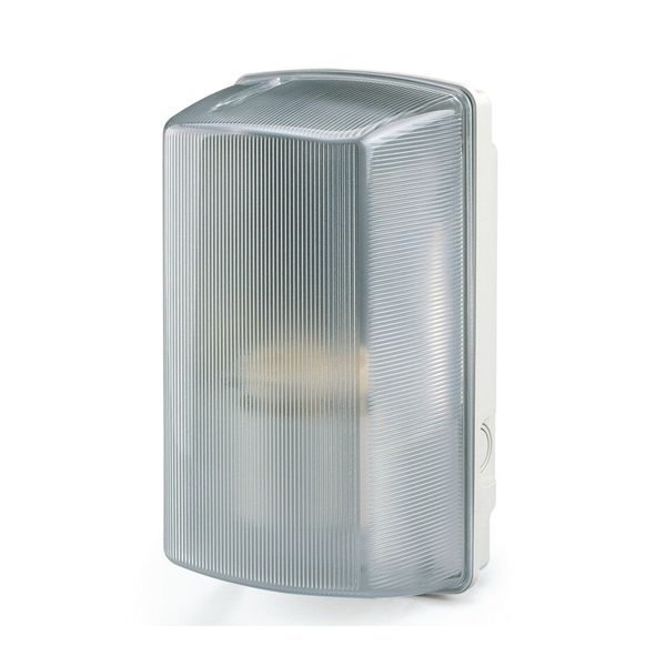 RECTANGULAR BULKHEAD LIGHT 60W E27 IP44 image 1