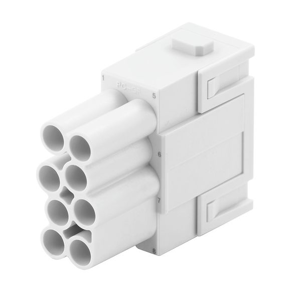 Module insert for industrial connector, Series: ModuPlug, PUSH IN with image 1