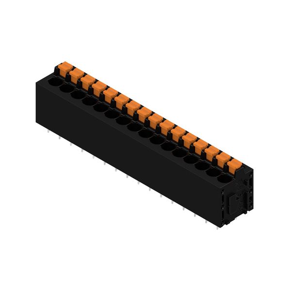 PCB terminal, 5.08 mm, Number of poles: 16, Conductor outlet direction image 3