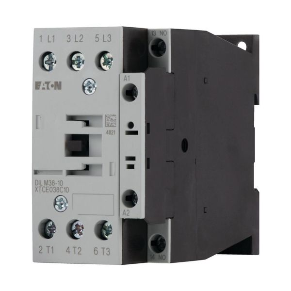 Contactor, 3 pole, 380 V 400 V 18.5 kW, 1 N/O, 240 V 50 Hz, AC operation, Screw terminals image 9